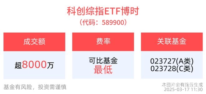 2025年3月17日午间：科创综指及博时ETF行情透视