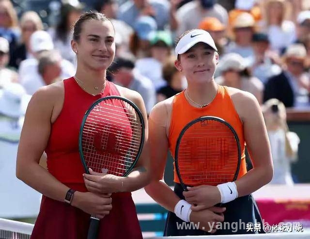 WTA1000赛：17岁米拉-安德列娃击败萨巴伦卡，一飞冲天，17岁天才少女米拉-安德列娃逆转夺冠，网坛格局或将改写