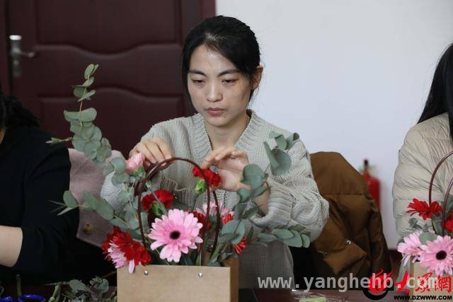 一场花艺讲座，为滨州市女职工精神文化生活添彩