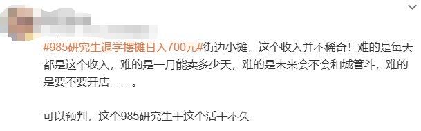 985研究生卖土豆泥日入700，是浪费资源还是勇敢追梦？，当985研究生遇上土豆泥摊，教育与职业的碰撞