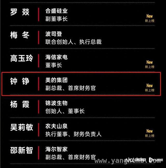 美的钟铮首登福布斯2025杰出商界女性榜，背后故事大揭秘！，钟铮首登福布斯，美的集团财务掌舵人魅力绽放！