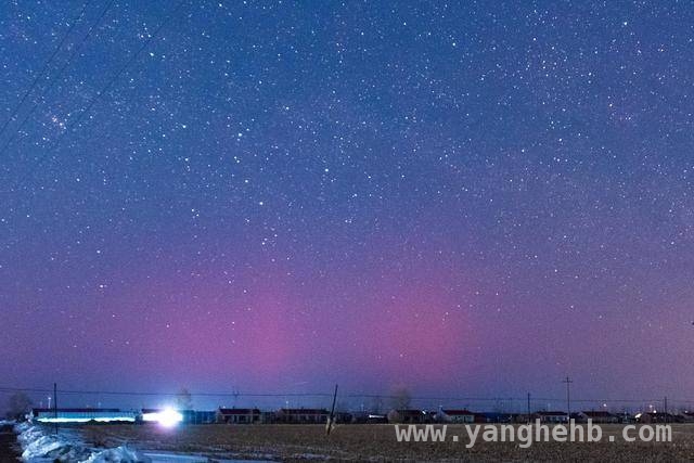 3月22 – 23日，黑龙江多地邂逅绝美极光奇景，梦幻极光：3月黑龙江多地惊艳绽放
