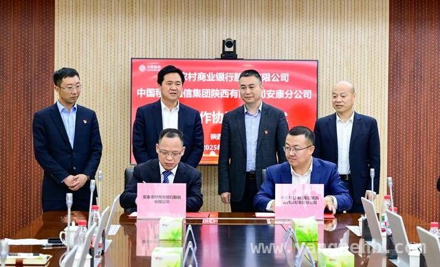安康农商银行牵手移动安康分公司，探索金融通信融合新路径