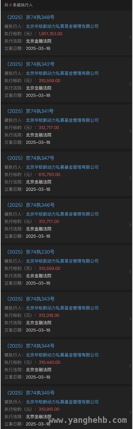 华软新动力：踩雷私募后被执行超460万，诉讼案即将开庭