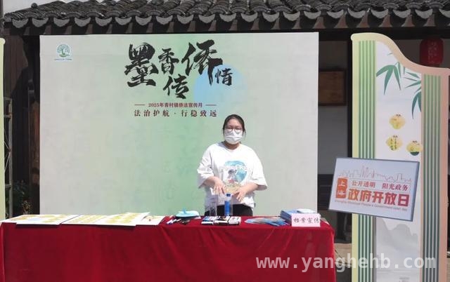 2025青村镇侨法宣传集市：多形式弘扬侨法精神