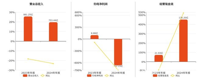 金地集团2024年财报揭短：业绩下滑，股东情况几何？，金地集团2024年“成绩单”：营收利润滑坡，研发投入缩水