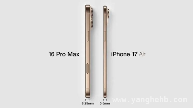 手机轻薄化浪潮来袭，iPhone 17 Air能否脱颖而出？，iPhone 17 Air引发轻薄风暴，手机市场格局将变？