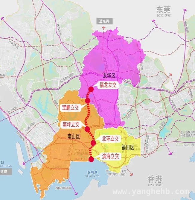 深圳侨城东路北延通道开工，助力重点片区交通串联
