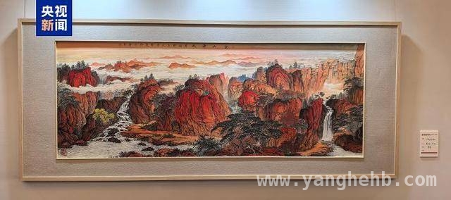 潍坊工笔画展：崔景哲笔下的江山与仕女之美，走进崔景哲工笔画展，感受东方艺术的魅力