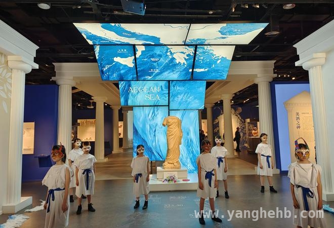 世界戏剧日，天府七中少年在金沙遗址演绎古希腊神话魅力，当古希腊神话邂逅世界戏剧日，金沙遗址这场活动太惊艳