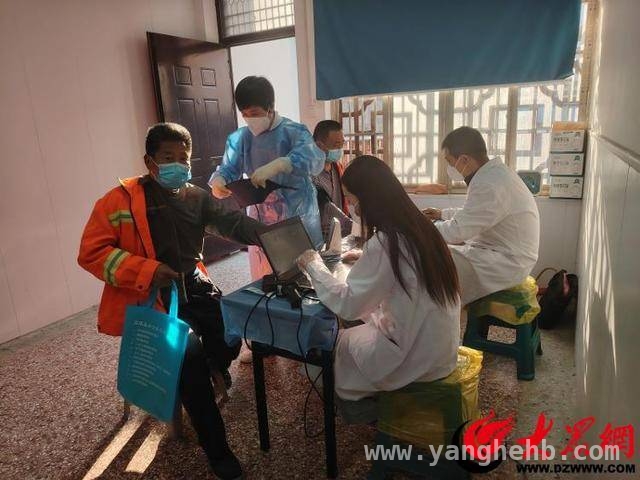 嘉祥黄垓镇：免费体检致敬最美环卫人