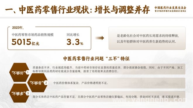 中医药零售：从痛点突围，迈向高质量发展 中医药零售困境待解，“多好省”模式开启新征程