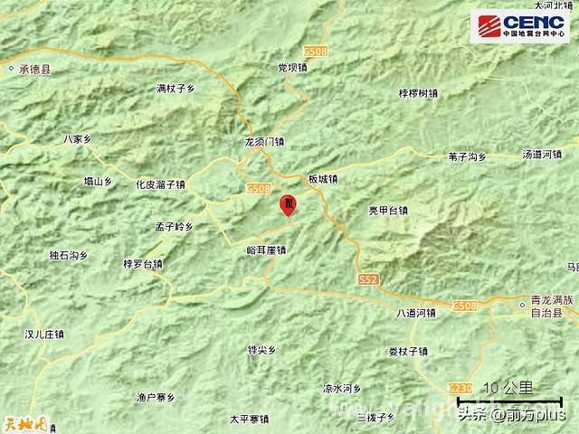 3月30日河北承德宽城2.8级地震，回顾近期河北地震情况