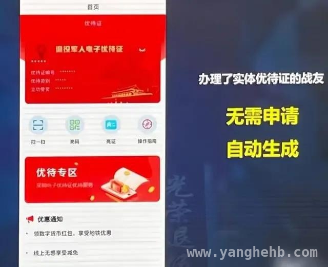 全国通用退役军人电子优待证，离我们还有多远？
