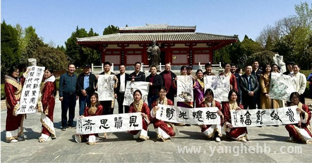 走进张衡博物馆活动：经典咏颂与文化传承的春日之约