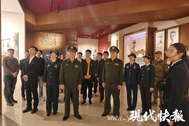 清明雨花台：两代党员缅怀先烈共话信仰传承，雨花台畔：离休七所与南理工学子共铸红色信仰之魂