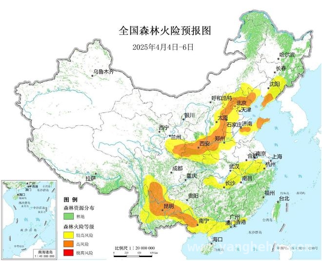 权威部门研判：清明期间多地森林草原火险等级高