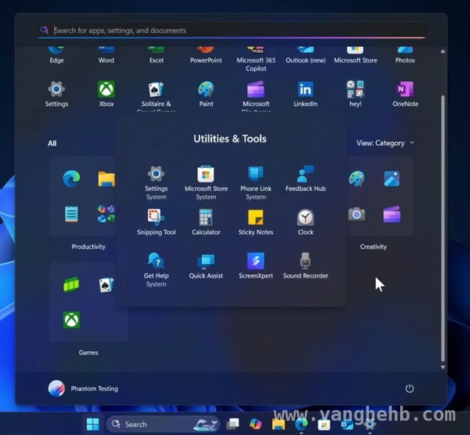 重磅！Windows 11开始菜单重新设计震撼来袭，Windows 11开始菜单重大革新，你准备好了吗？