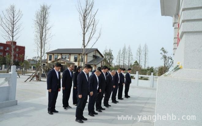 江陵烟草党员清明祭英烈，传承红色精神 春风清明，江陵烟草党员缅怀先烈践使命
