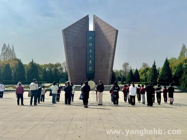 松江区烈士陵园清明主题活动，传承红色精神